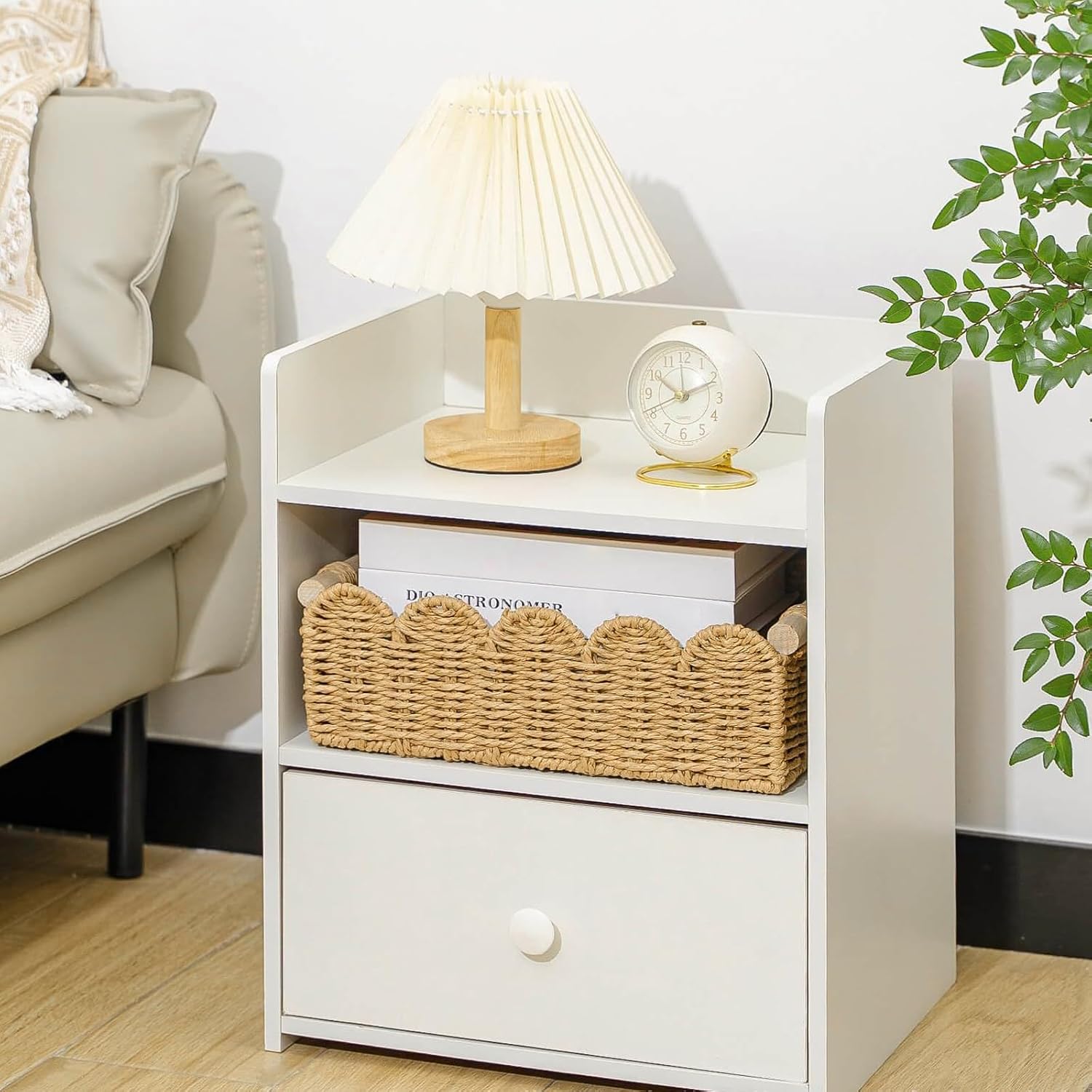User Friendly Recycled Paper Rope Storage Basket with Fan Shape Edges Ideal for Toilet Holder and Bathroom Decors Items Toilet Storage