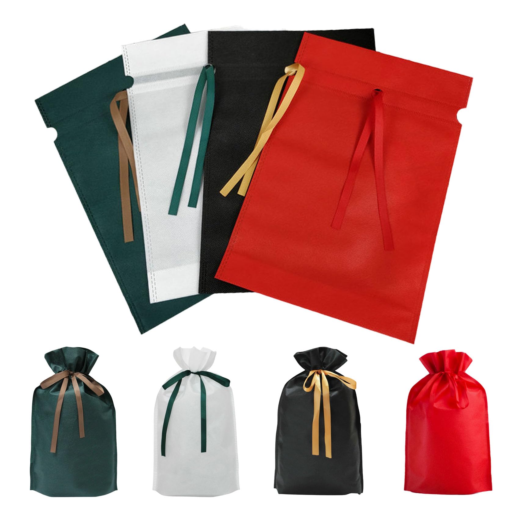 Amazon | ラッピング 袋 YOAYAO 包む ギフト袋 プレゼント 袋 リボン  