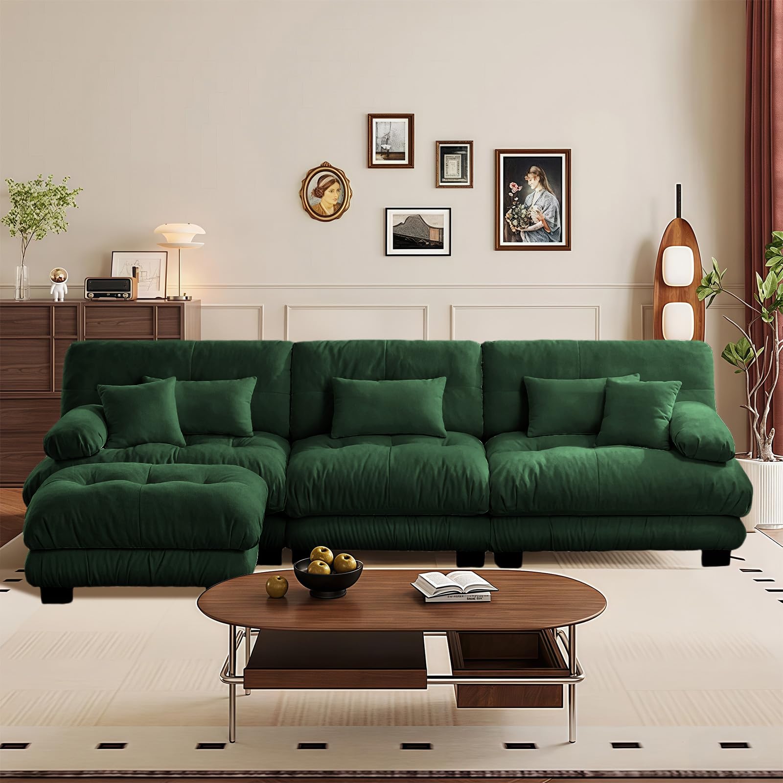 SoarTalent 133.8 Cloud Sectional Sofa