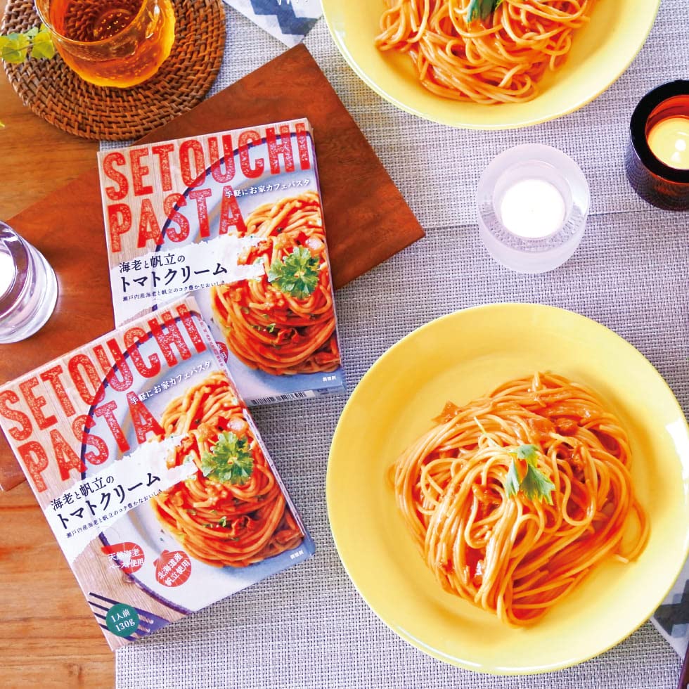 Amazon.co.jp: 瀬戸内レモン農園 海老と帆立のトマトクリーム×4個