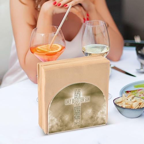 Miniatura 7 de Servilletero de cruz de Pascua para mesa, dispensadores de servilletas de tejido acrílico, servilleteros de cóctel para encimera de cocina, baño,