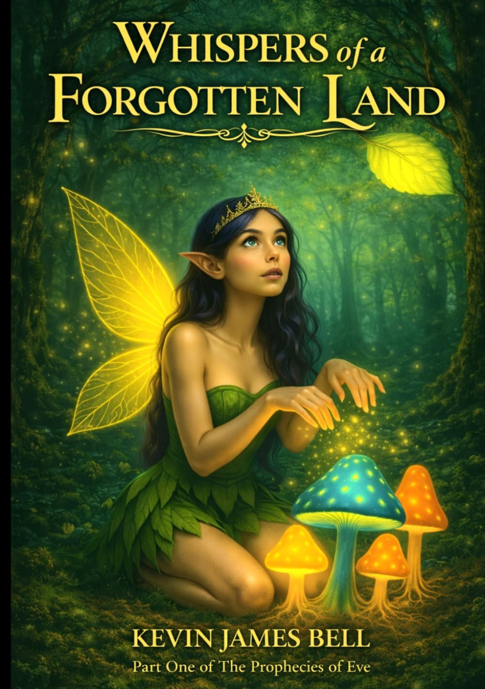 Whispers of a Forgotten Land: Part One of the Prophecies of Eve, Black and White Illustrated Edition