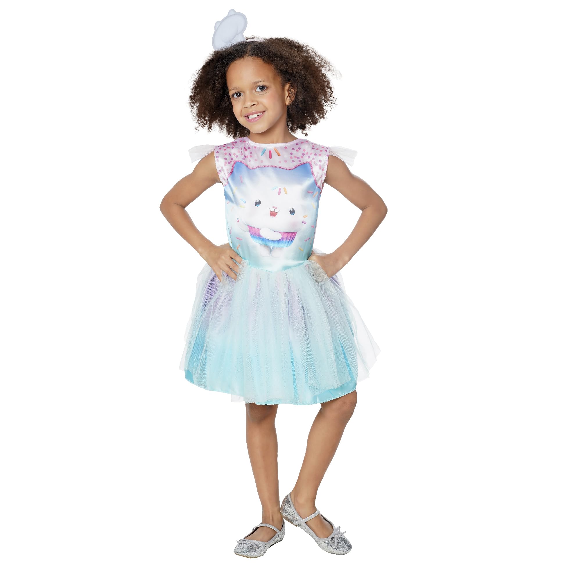 Gabby's Dollhouse Kids Cakey Cat Tutu Dress - XXS