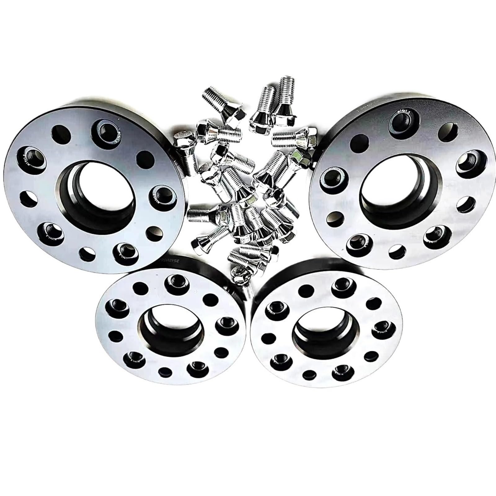 Élargisseurs Voie Entretoises De Jante 30 Mm 5 X 112 Mm 66,6 Mm 2 Pièces pour Benz ML 350 pour CLS W219 pour Slk200 R172c300 W204 S204 S205 C117 C219 X156 R230 Entretoises Roue Voiture