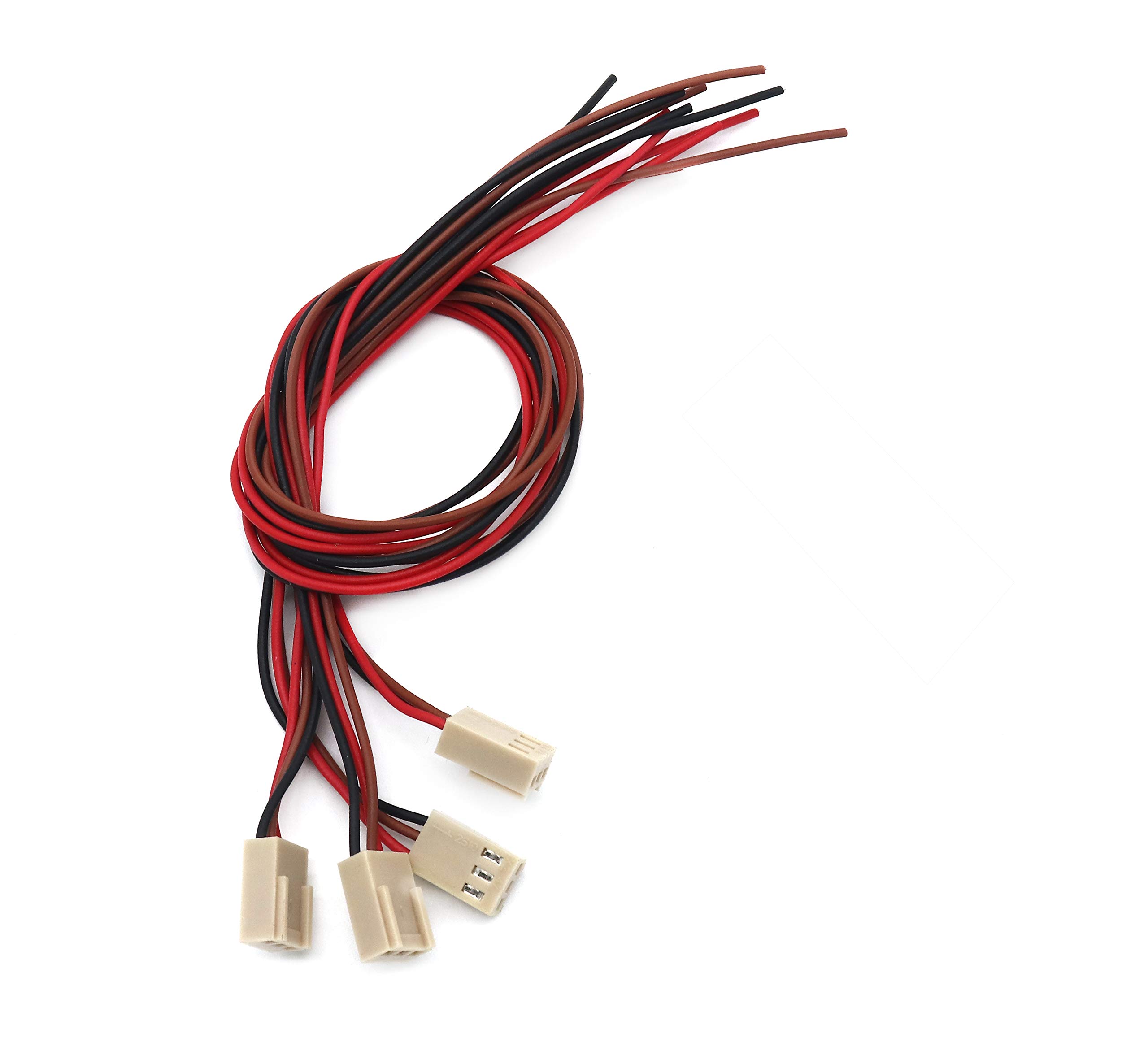 (PAIR OF 5) 3Pin JST Connector Cable & Female Connector with Crimps (B08L9JW532) Amazon Price History, Amazon Price Tracker