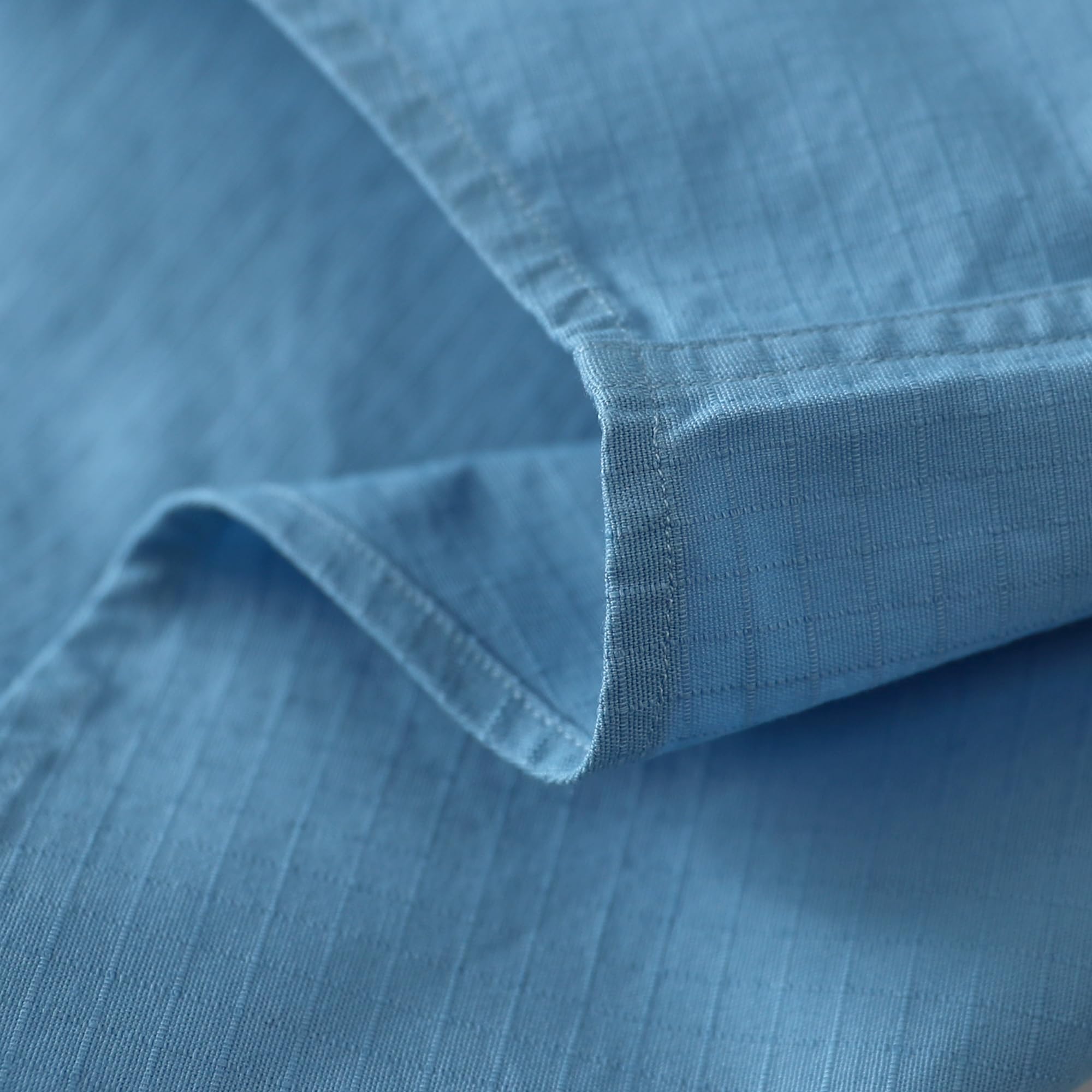 Dubinik® męska koszula z krótkim rękawem zapinana na guziki z 2 kieszeniami, do pracy na co dzień, vintage, bawełna ze stretchem