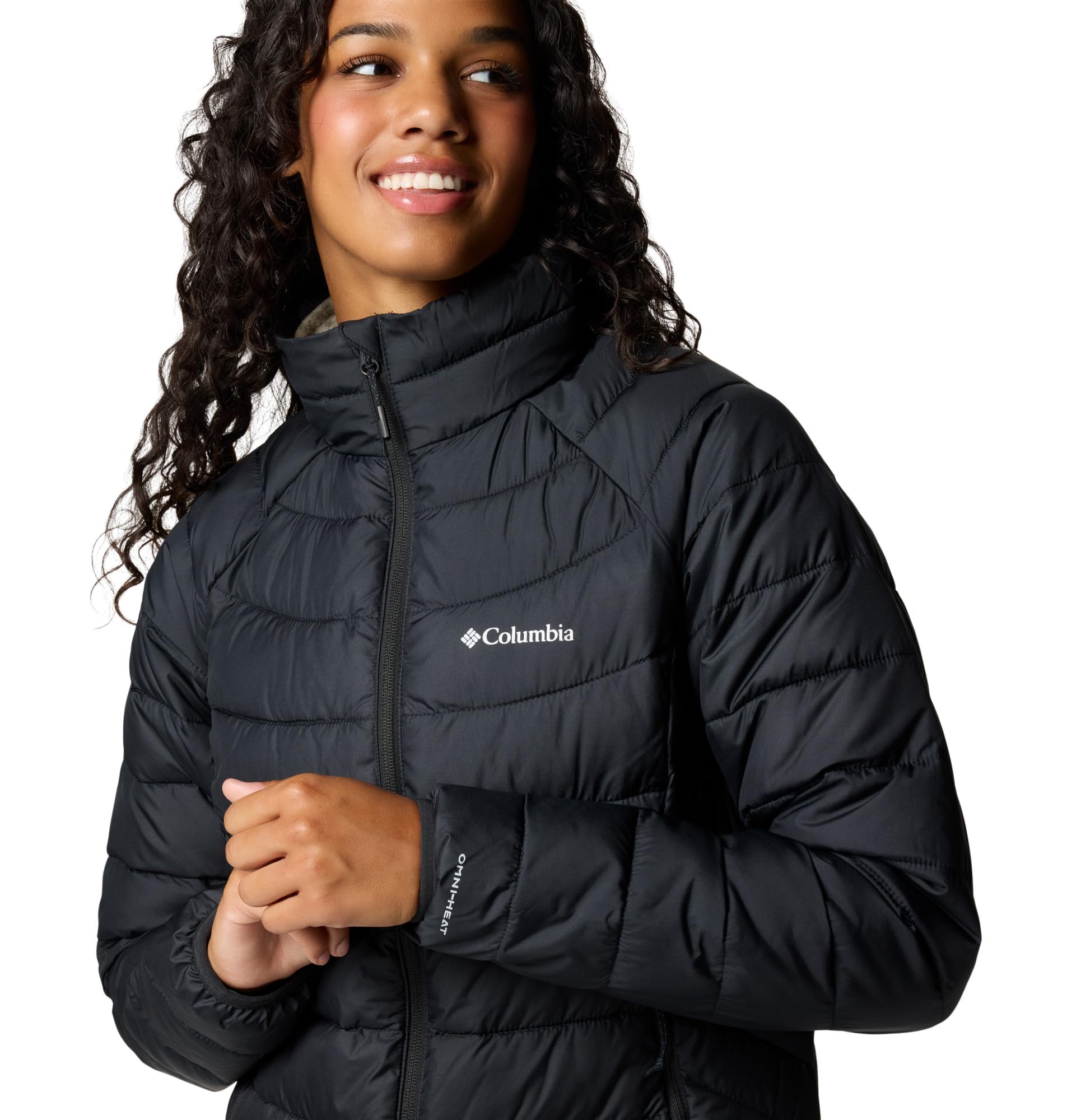 Columbia Damen Powder Lite Ii Full Zip Jacket Powder Lite II Jacke mit durchgehendem Reißverschluss
