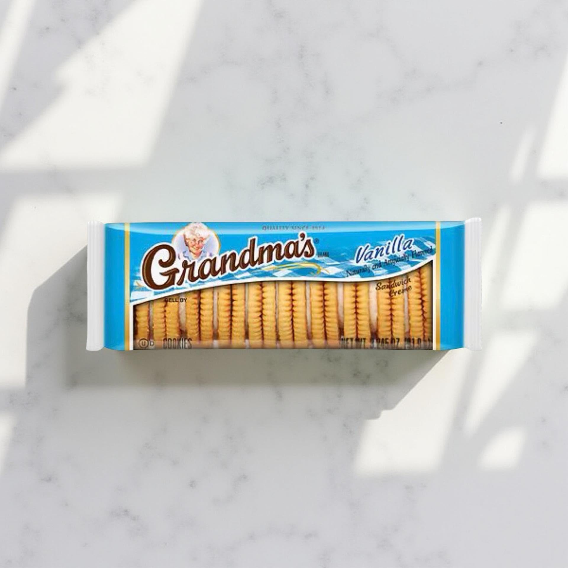 Amazon.com: Grandma's Cookies, Vanilla Sandwich Creme, 3.245 Oz
