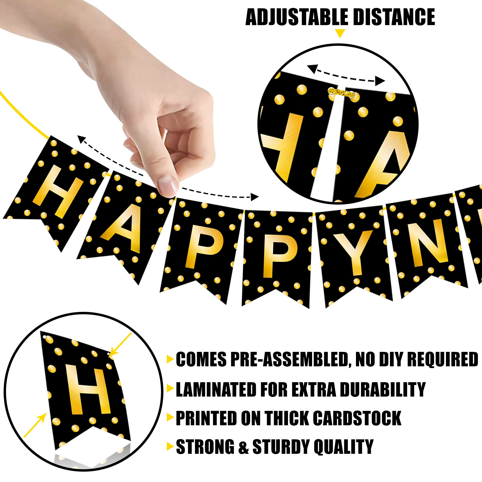 Snapklik.com : Happy New Year Banner 2024 - Large 10 Feet, No DIY Happy ...