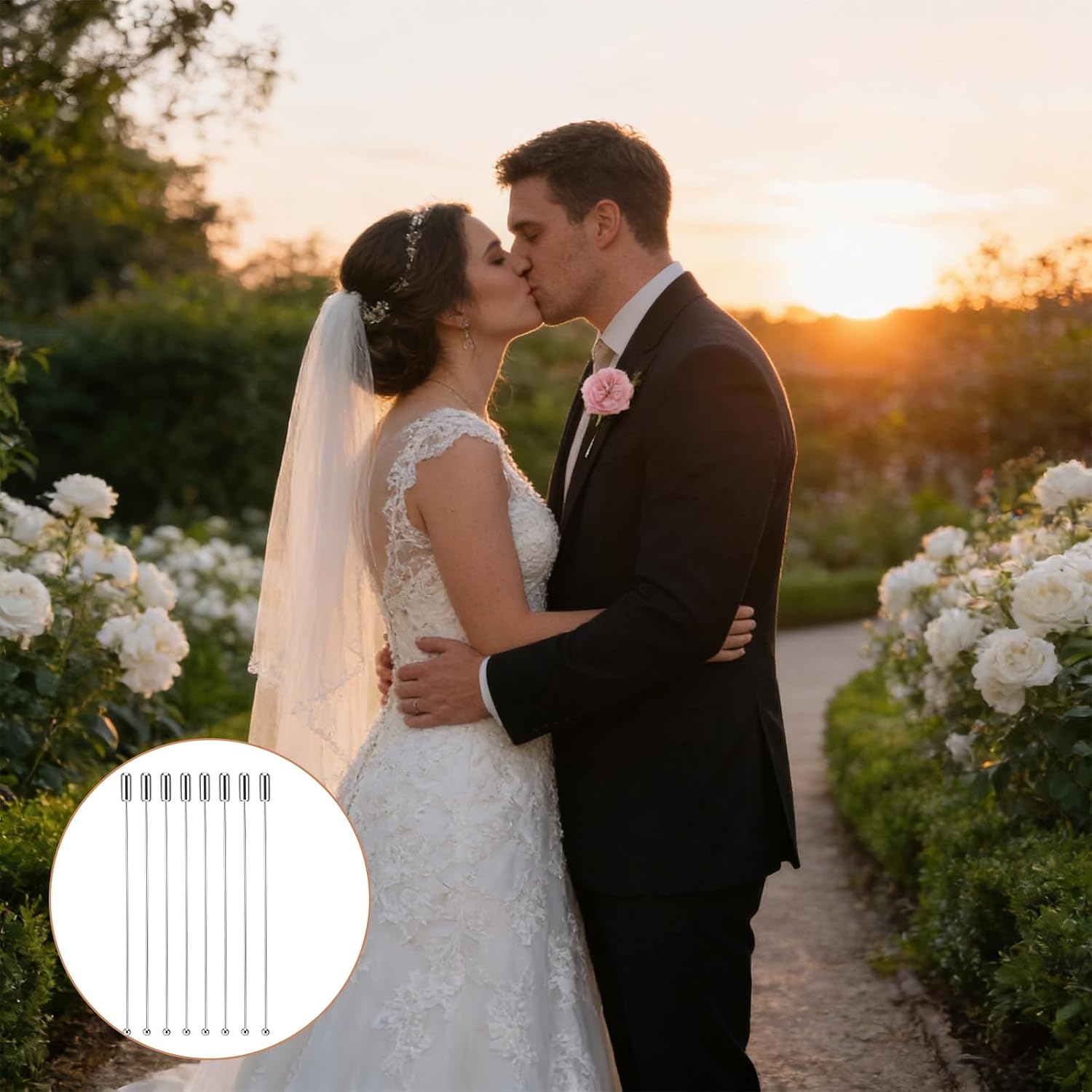 20PCS Hat Pins for Women Men with Stopper