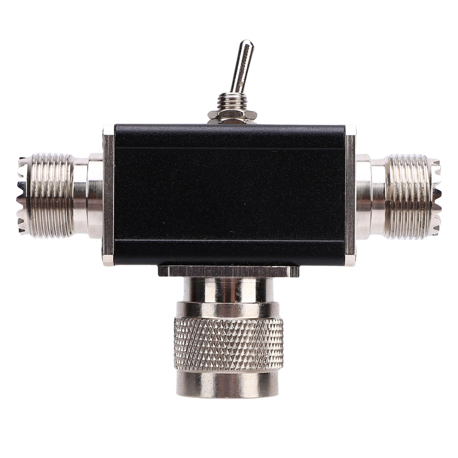 YWBL-WH Interruptor de Antena Coaxial de 2 Vías, Aleación de Aluminio, Selector de Señal RF, Potencia de 100 W, para YouKits,