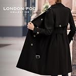 London Fog Women's Midi-Length Trench Coat