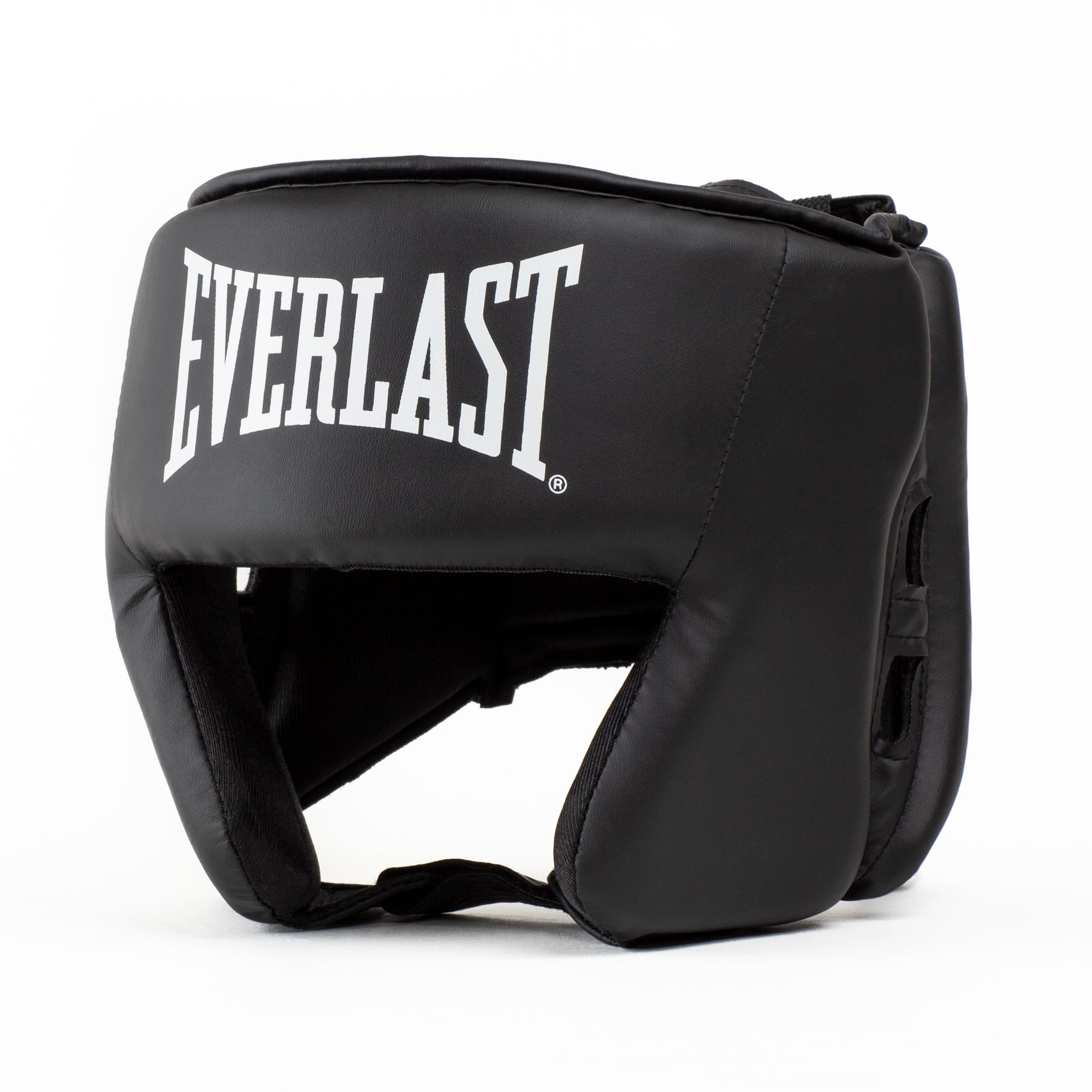 Everlast Core Casco da boxe L/XL – Casco leggero con cinturino auricolare integrato, zona posteriore imbottita e chiusura in velcro regolabile
