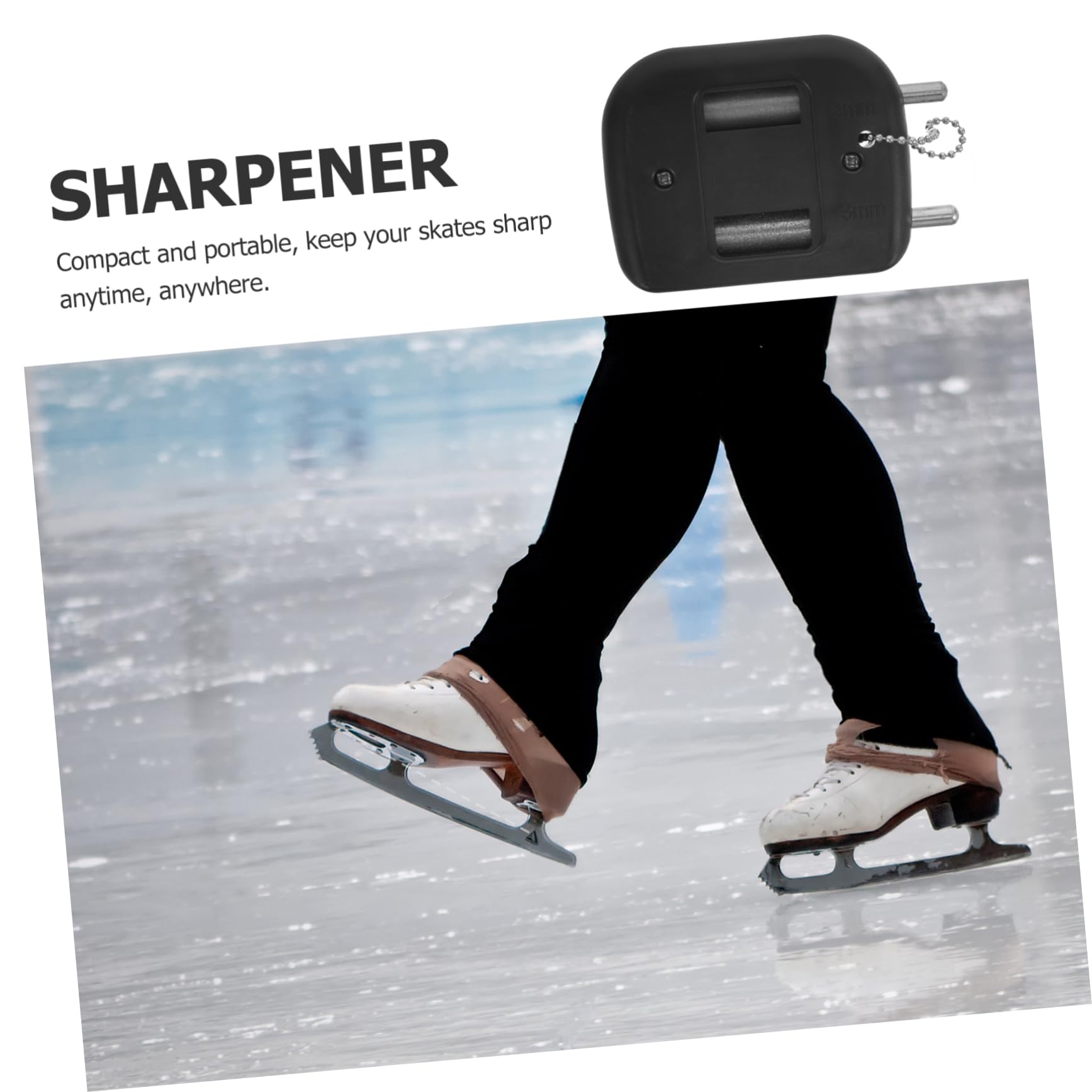 Toddmomy 4 Pièces Outils D'Affûtage De Lame De Glace Outil D'Affûtage De Patin Affûteur De Lames Professionnel Meule De Patin De Hockey Affûteur De Patin Pratique Accessoire De Patin