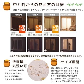 くまのプーさん ロールスクリーン Amazon｜Disney(ディズニー) クラシックプー 遮光 遮熱 カーテン