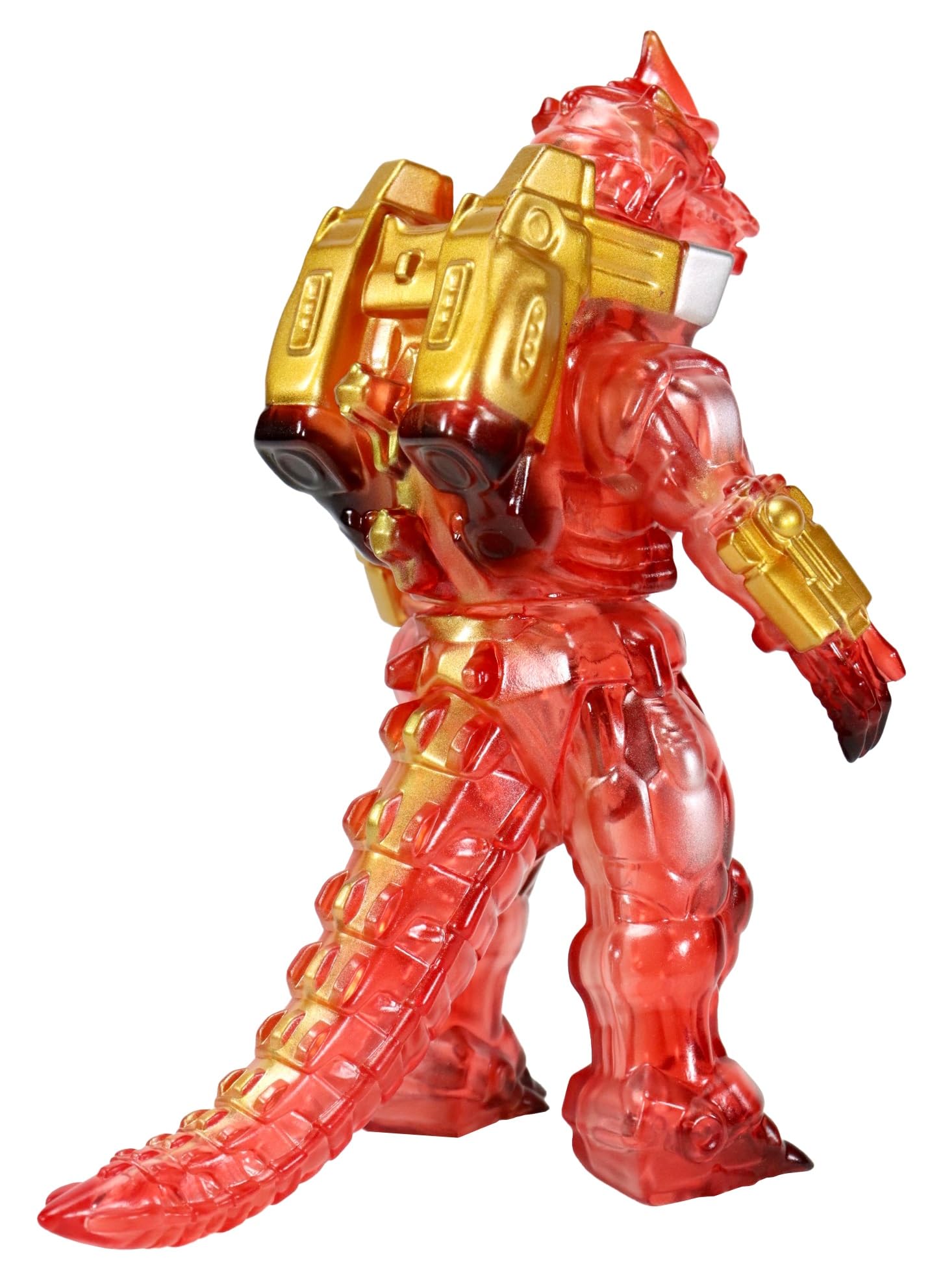CCP serie medie Godzilla EX [Vol. 7] Mechagodzilla (2002) Clear Red Ver., circa 4,7 pollici (120 mm), PVC preverniciato finito morbido vinile figura