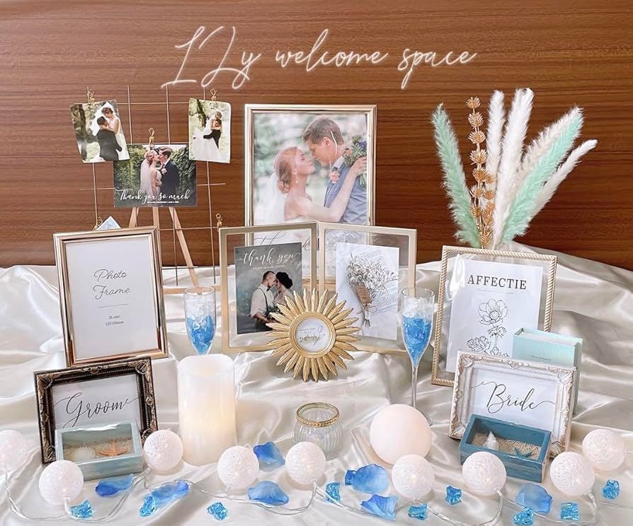 422.❤︎海リゾート　ブルー　結婚式　ミールヘーデンウェルカムスペースまとめ売り Amazon.co.jp: 393.︎ 夏 結婚式 海リゾート ミールヘーデン