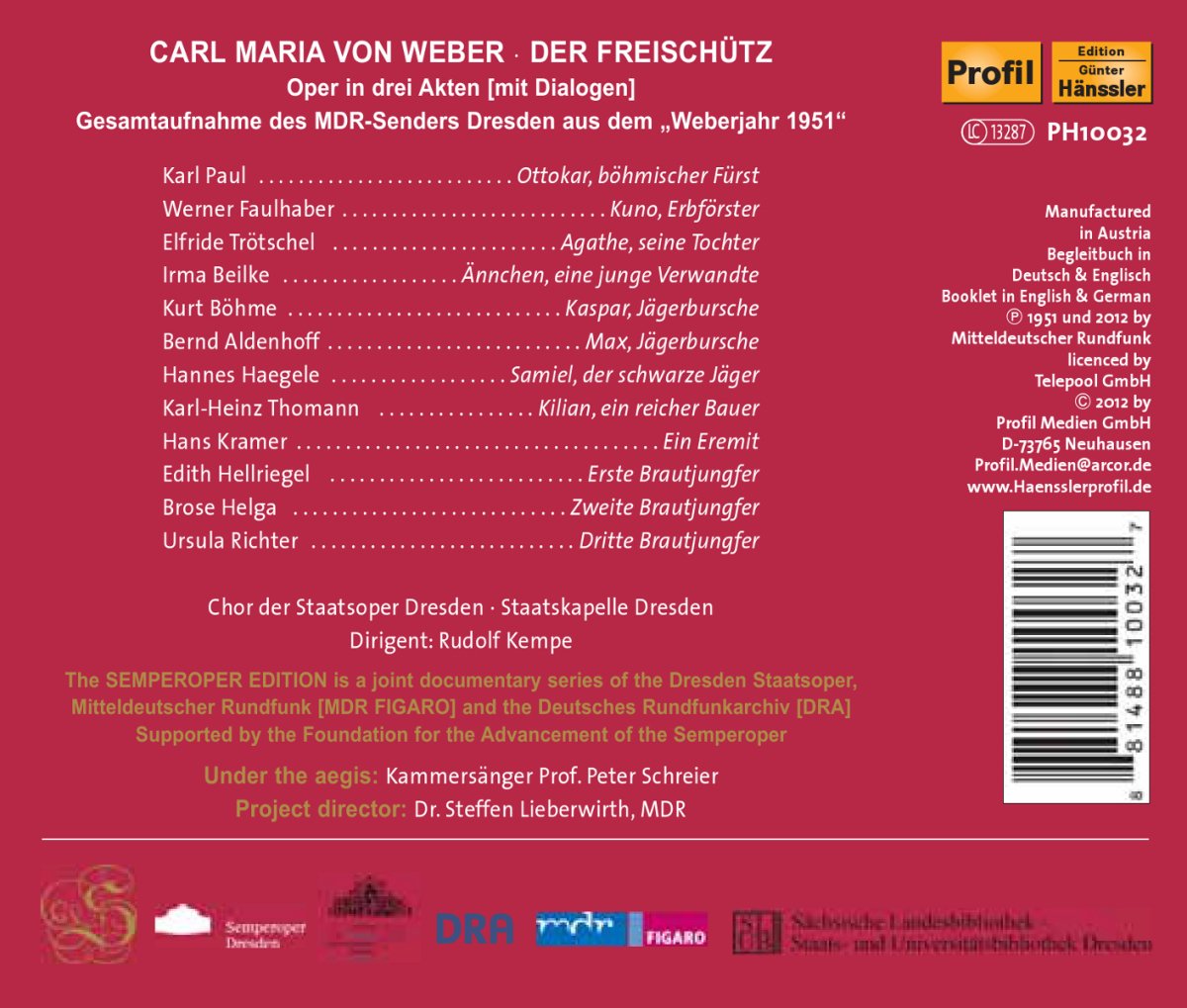Weber Der Freischütz
