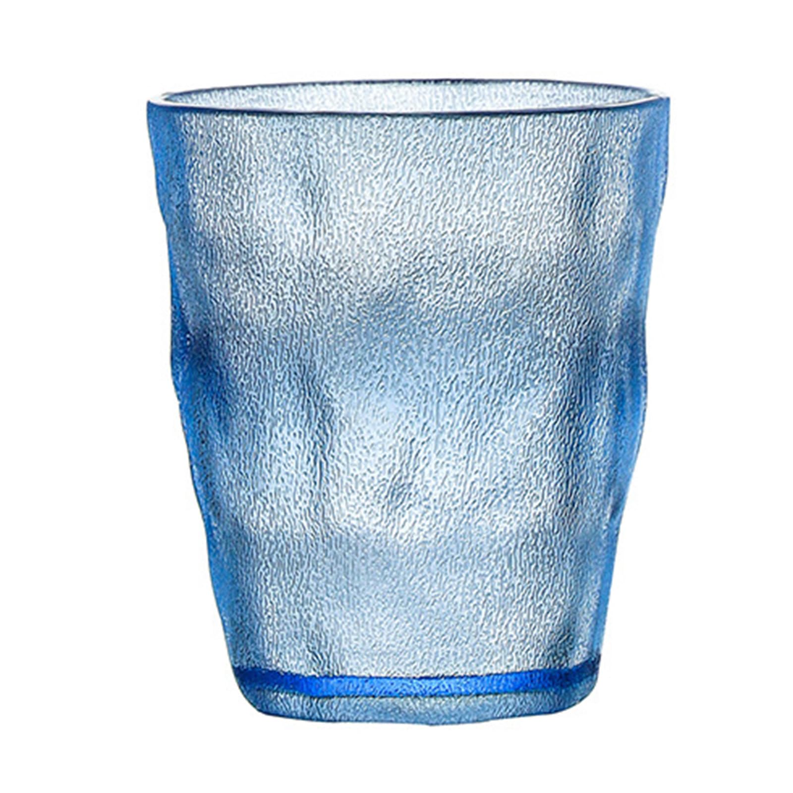 yanwuwa 220ml Shatterproof Acrylic Water Tumblers Unbreakable Drinking Glasses Frosted Champagne Cup Dishwasher Shatterproof Tumblers Drinking Glasses
