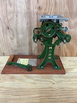 Amazon | 現状販売 小野機械製造所 小野式製麺機 両刃型 ハンドル付き