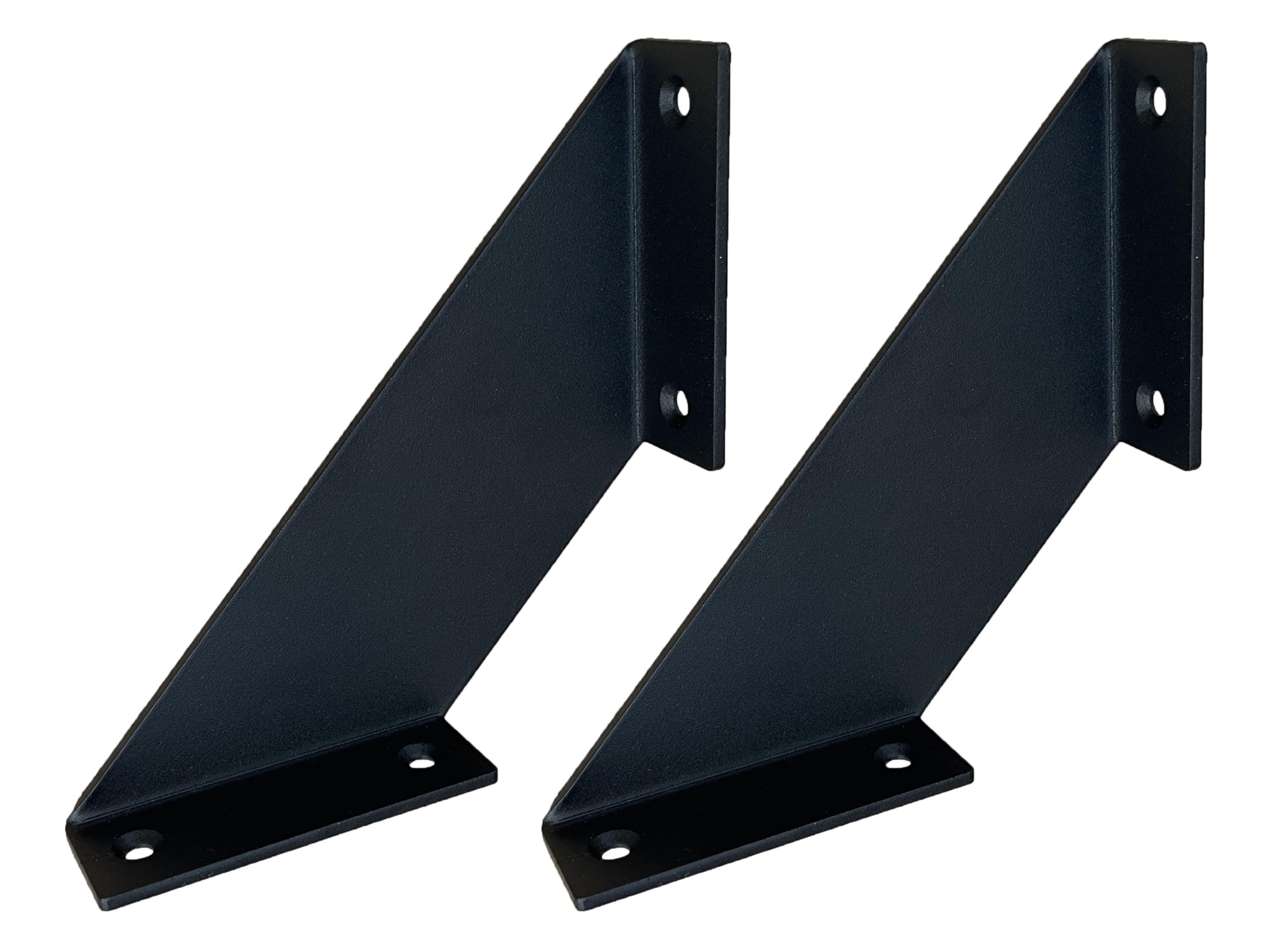 Sunload Design Regalhalter Regalwinkel 2er Set schwarz 150x1