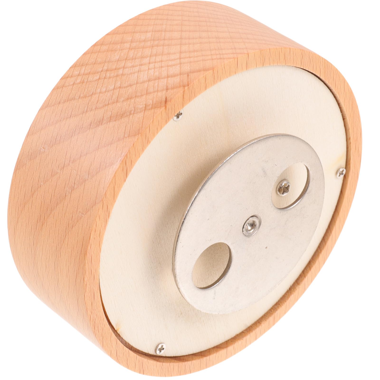 Base redonda giratoria de madera de 100 mm para reparar cajas de música inestables