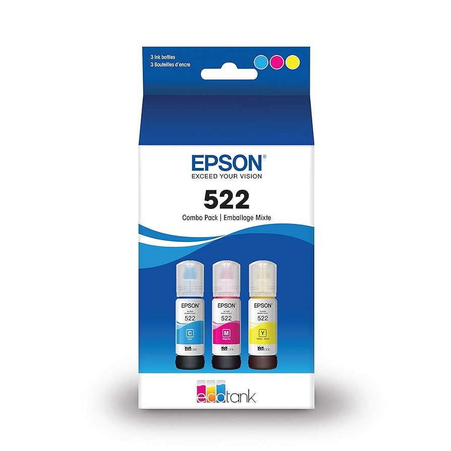 Amazon.com: EPSON EcoTank Ink Bottle Color Combo Pack