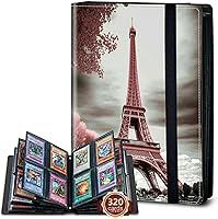 Vista 31 de Rossy Carpeta para tarjetas coleccionables, 9 bolsillos, impermeable, para coleccionar tarjetas, con 360 bolsillos laterales de carga para tarjetas