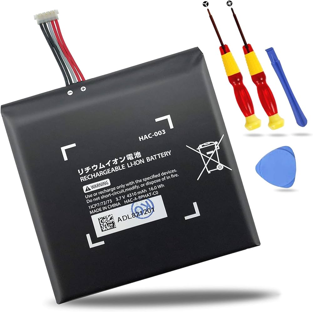 Amazon.com: NATNO Switch Battery Replacement, HAC-003 Internal