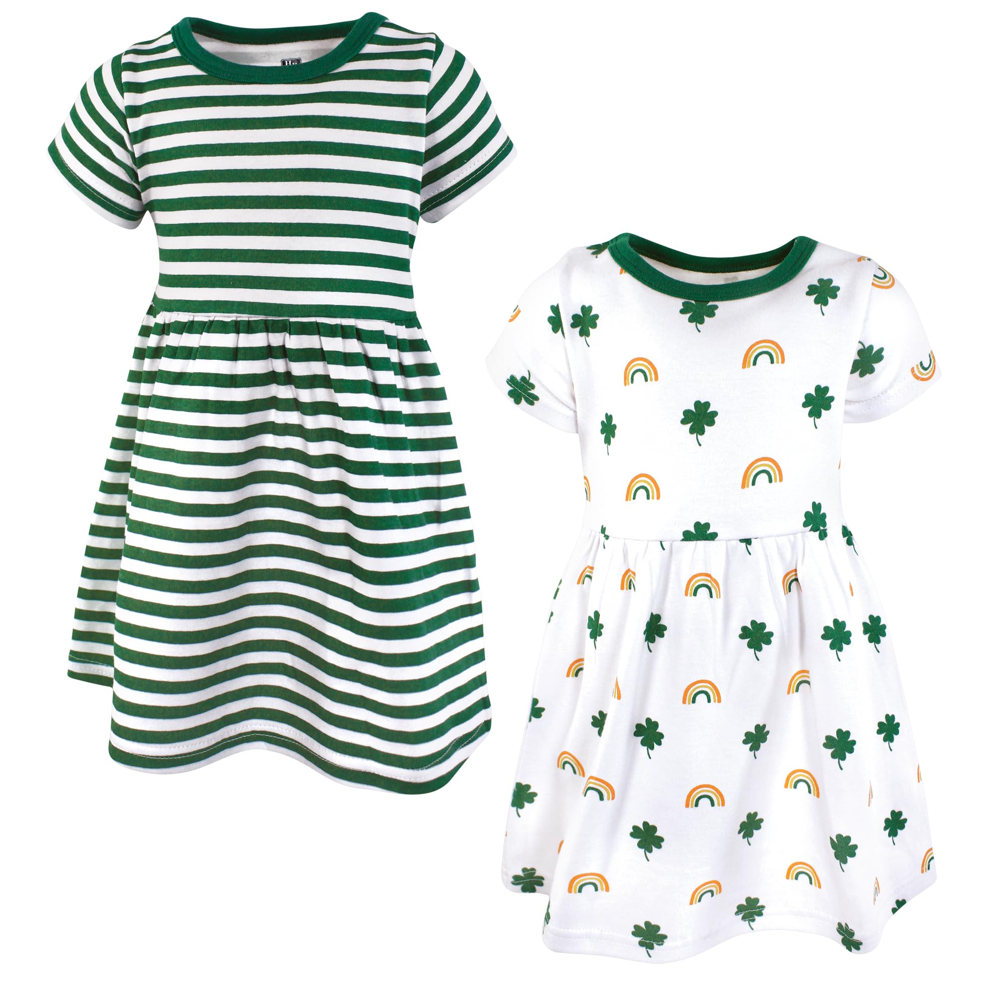 Hudson Baby Holiday Girls Cotton Dresses