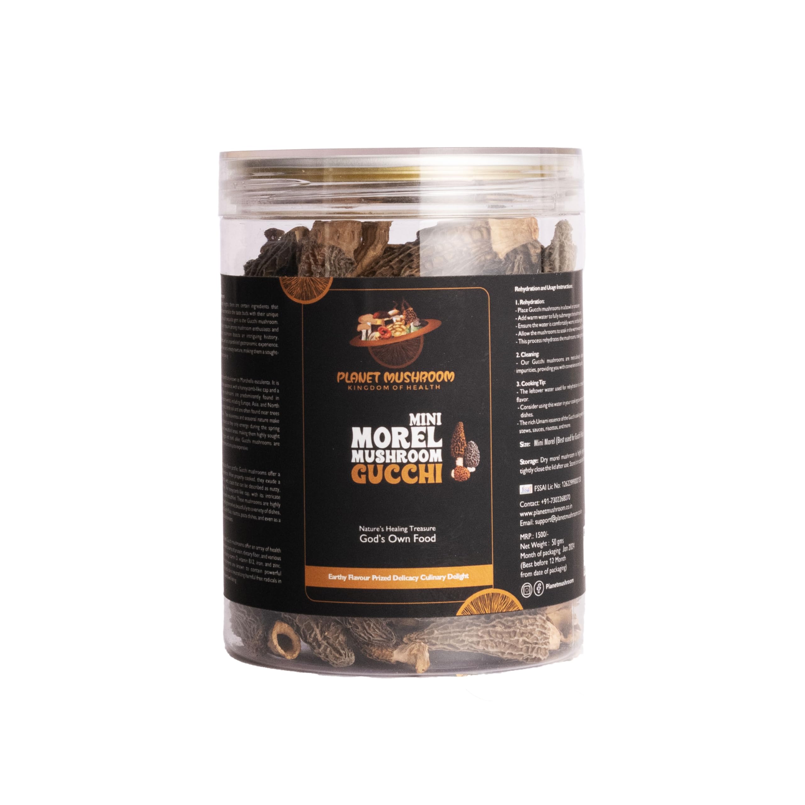 Mini Gucchi Mushroom (Box of 50 GMS)-image-47