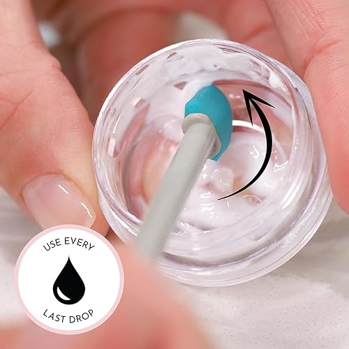 Miniatura 2 de S&T INC. Espátula de maquillaje, juego de 2 espátulas de silicona grandes y pequeñas para cosméticos, champú, cuidado del cabello y productos para