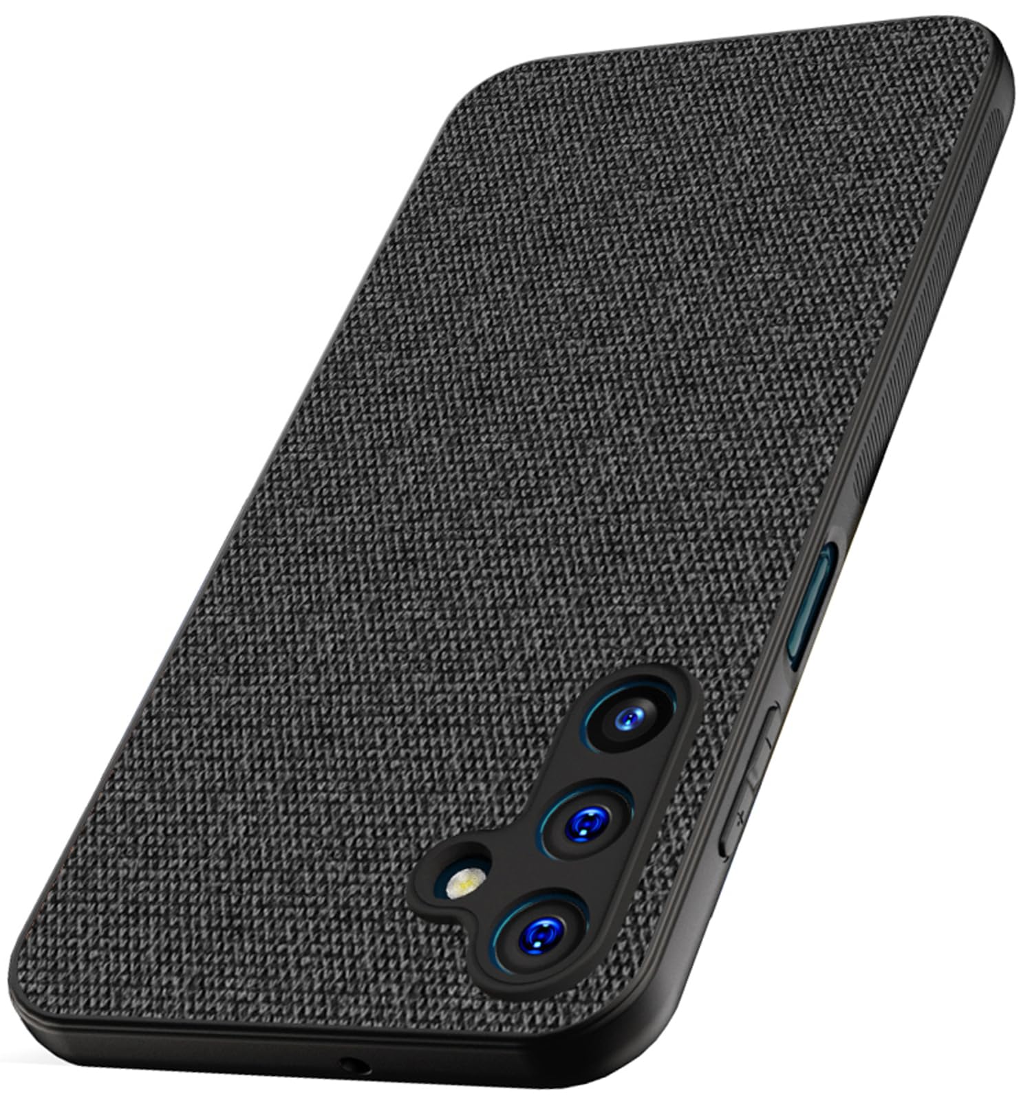 Kapa Soft Full Fabric Protective Back Case Cover for Samsung Galaxy A15 | Shockproof Slim Hard Anti Slip Back Case (Black) (B0CV5D1MCR) Amazon Price History, Amazon Price Tracker