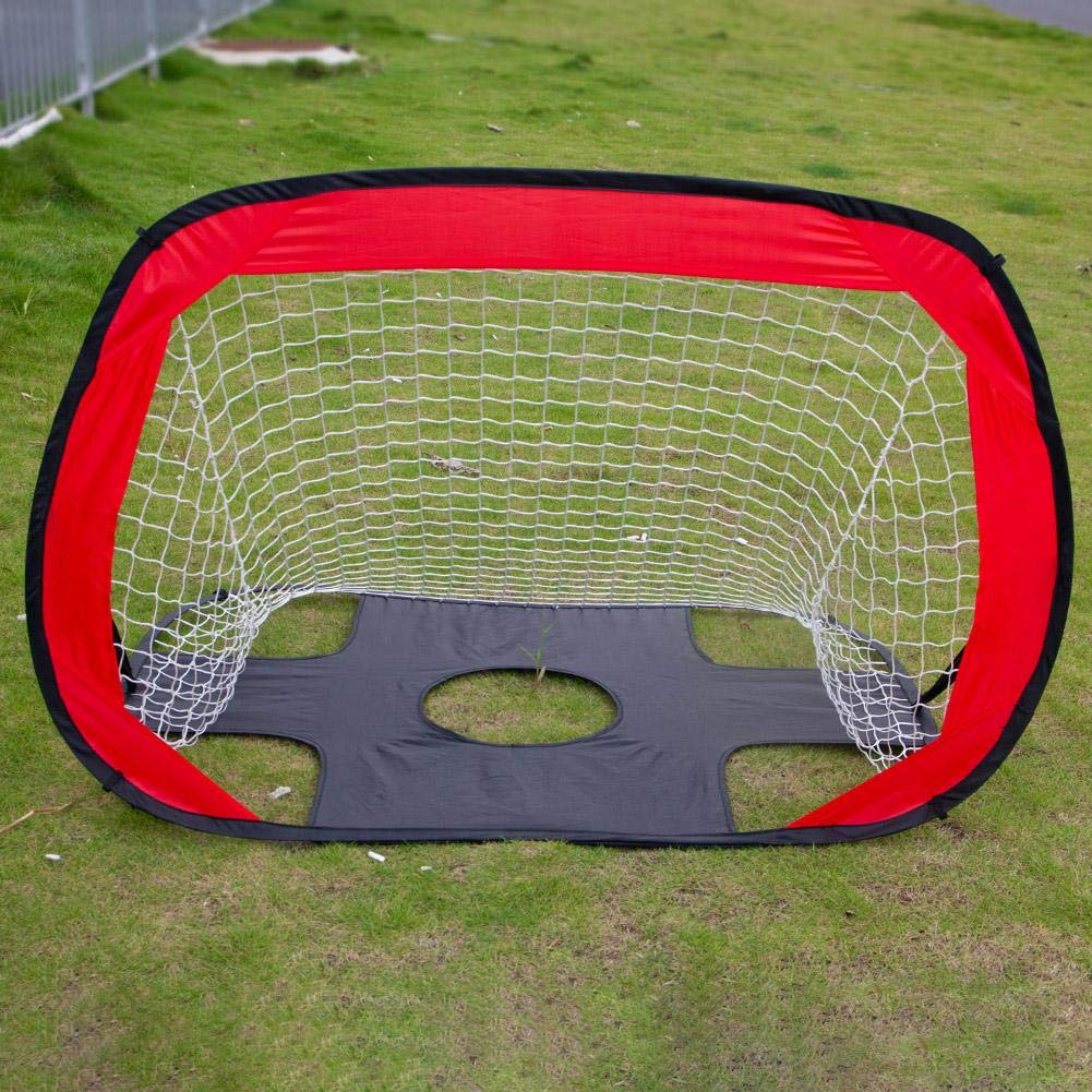 Foldable Kid Soccer Gate, Children Soccer Gate, Fine Workmanship Portable Outdoor Football Net Goal for Birthday&Christmas Gift Exercise Children&Kids-image-37