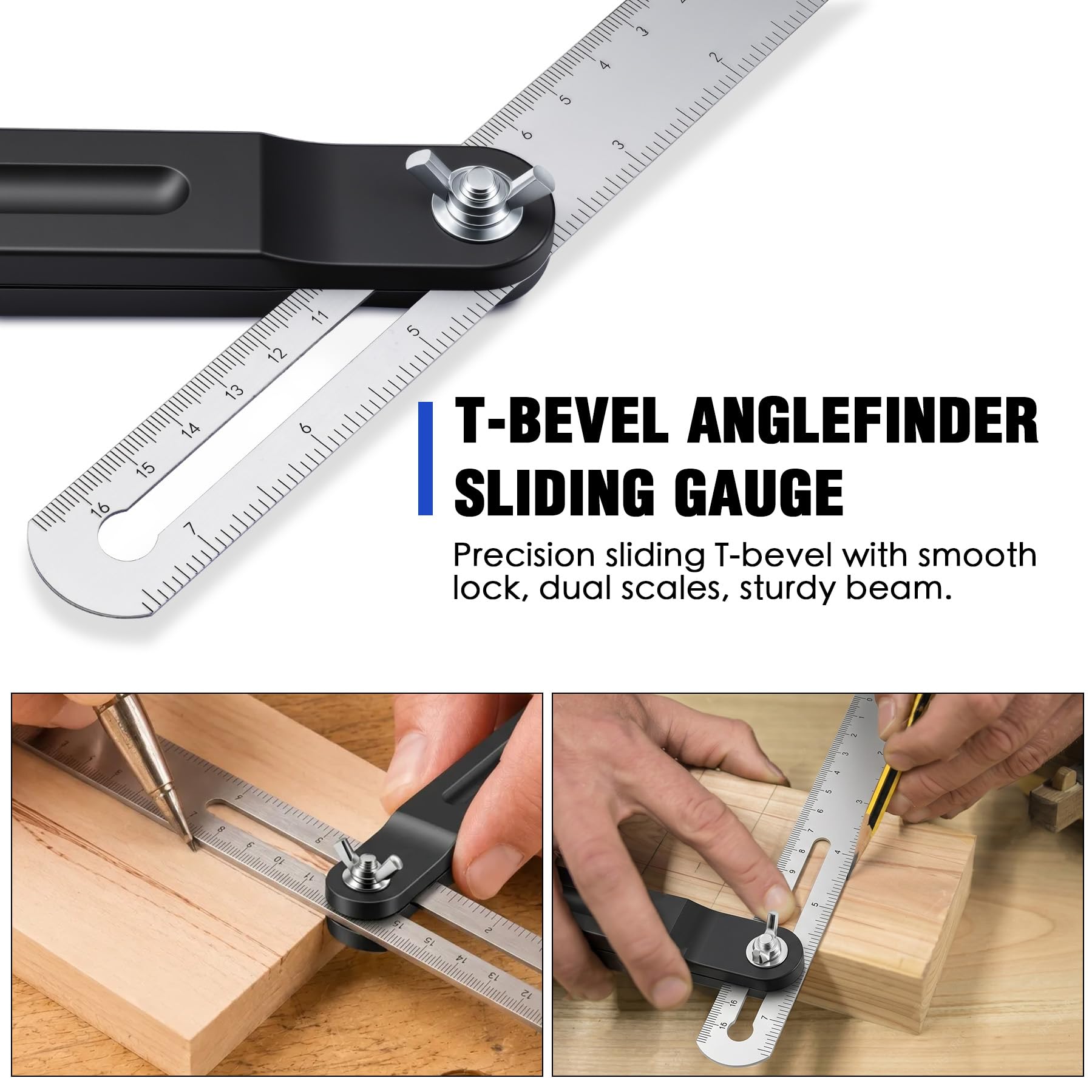 Woodworking Tool Set - 6 Pcs for Carving & Joinery -5 Woodworking Tool Set - 6 Pcs for Carving & Joinery -5