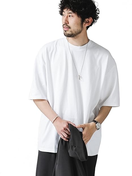 Amazon ナノ ユニバース Nano Universe ａｎｔｉ ｓｏａｋｅｄ スーパービッグ ｔシャツ M ホワイト Nano Universe Tシャツ カットソー 通販