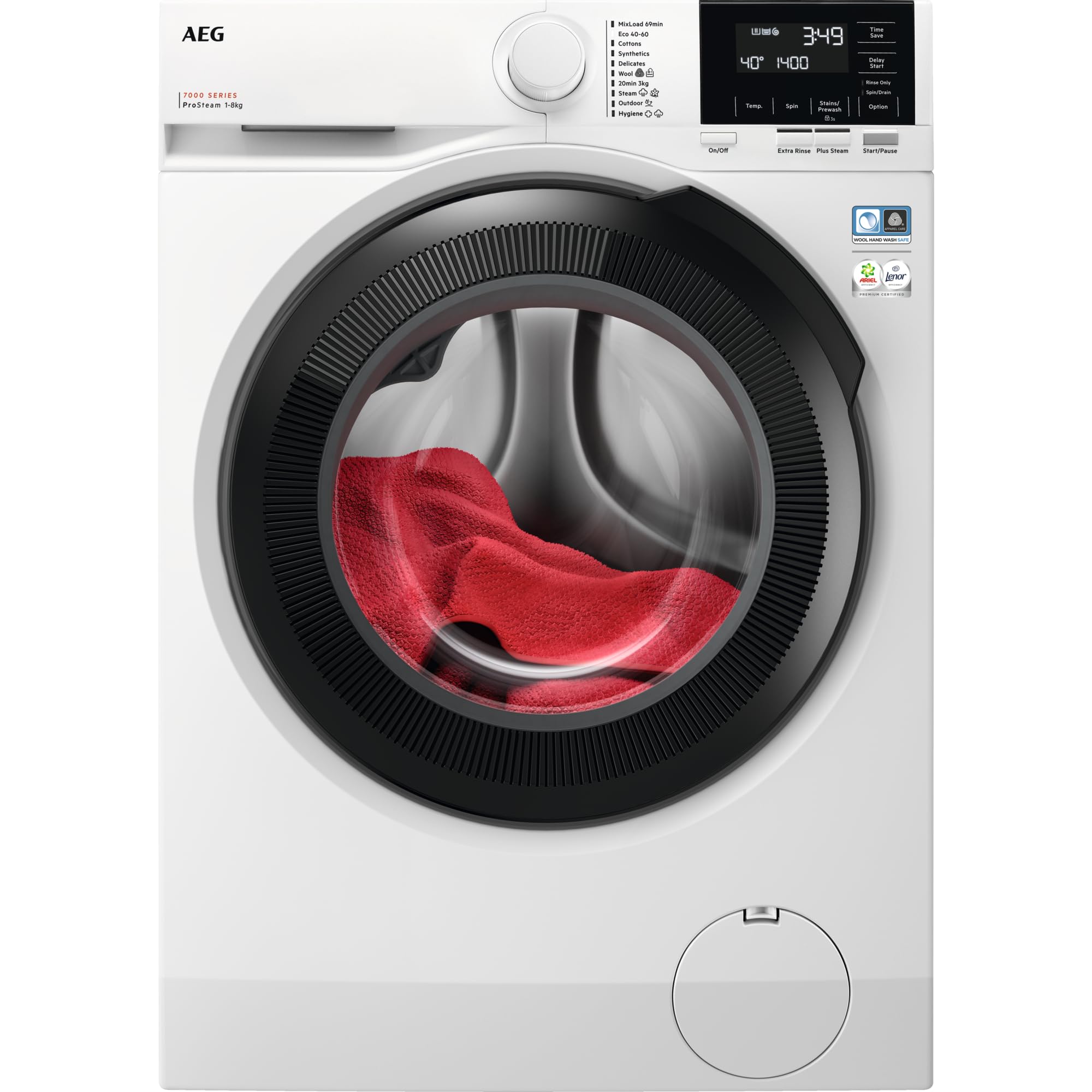 AEG LFSR71864B Washing Machine 8kg 1600rpm in White GRADE A