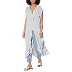 Free People Gone Sailing Maxi Chambray Combo MD (Women's 8-10)