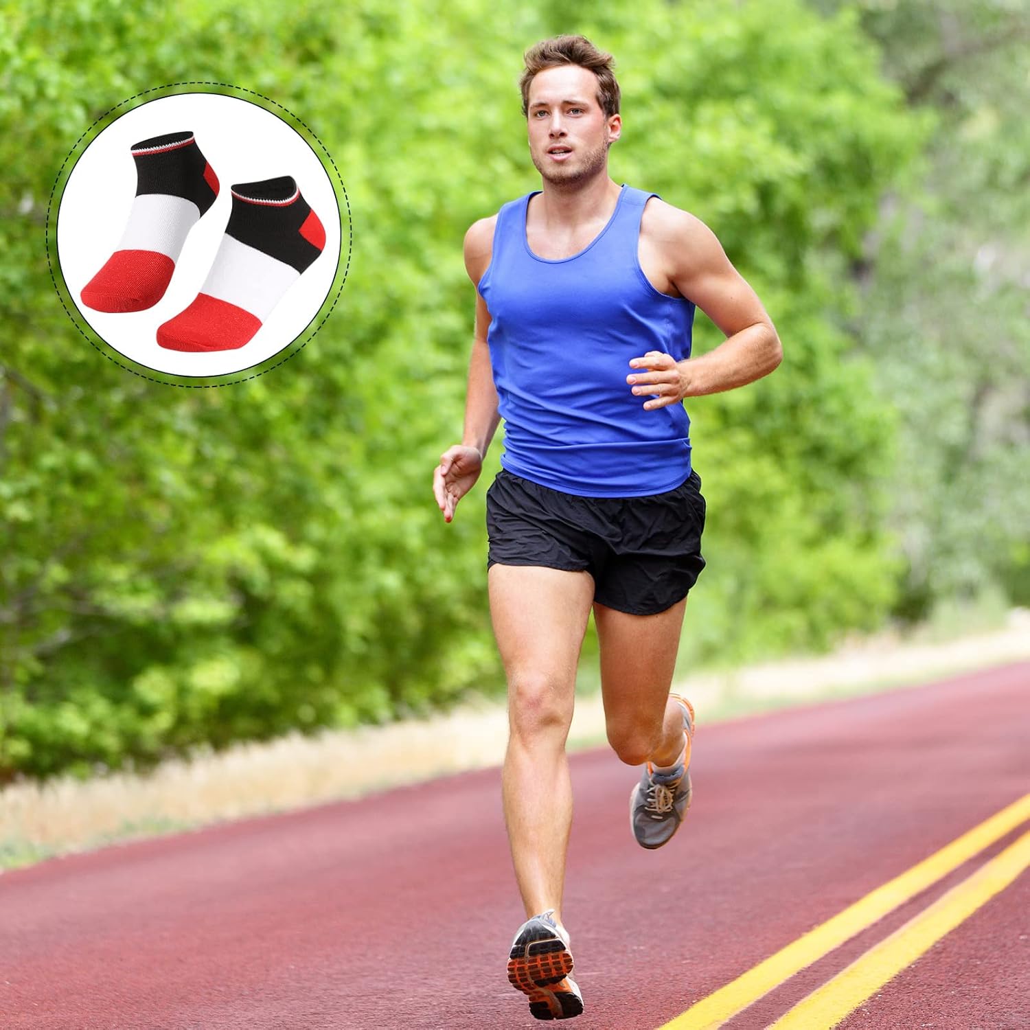 Mepase 100 Pairs Bulk Socks for Homeless Unisex Sports Ankle Socks Low Cut No Show Socks Anti Slid Athletic Casual Socks in Assorted Patterns for Men Women Adult