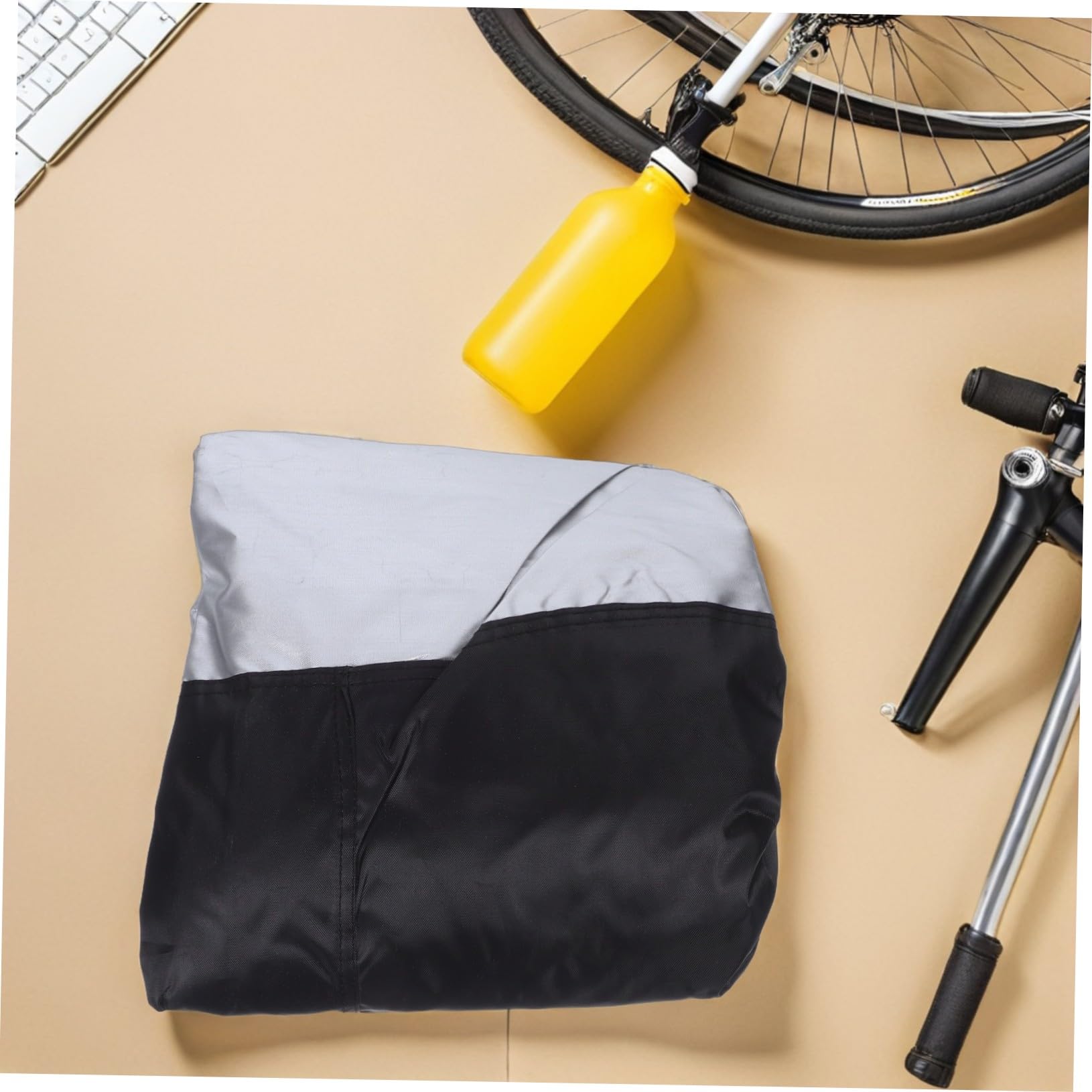 KOMBIUDA Telo per Moto Copertura Antipioggia per Scooter Protezione Antivento UV Telo Coprimoto da Esterno in Tutte le Stagioni