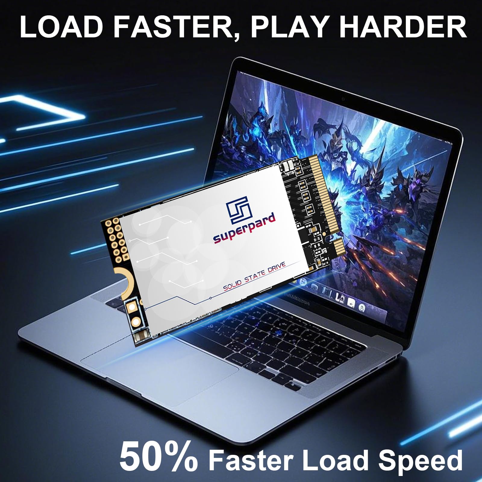 SSD 512 GB M.2 2242 NVMe PCIe Gen3.0 x 4, dysk twardy SSD wewnętrzny, kompatybilny z Ultrabook/Mini PC, technologią 3D NAND i energooszczędnością, do laptopów/systemów wbudowanych/zastosowań
