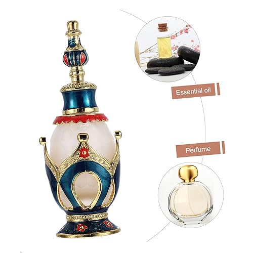 Miniatura 2 de Botella de perfume, botella de esencia, mini botella de spray de cristal árabe para mujeres, botella de perfume árabe, perfume de viaje para