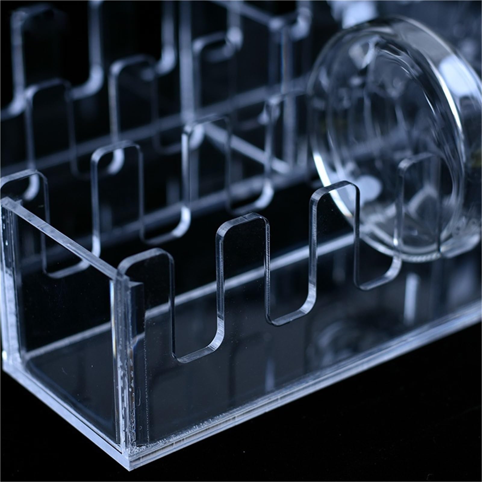 1 szt. Szkło organiczne o średnicy 60/75/90/100/120/150 mm stojak na talerze Petriego, PMMA, stojak na artykuły laboratoryjne (150 mm 5 pozycji)