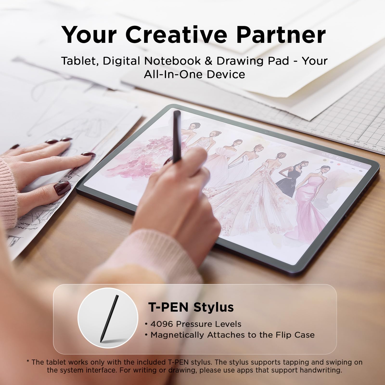 TCL NXTPAPER 11 Plus Android Tablet, 11,5 polegadas 120 Hz 2,2 K