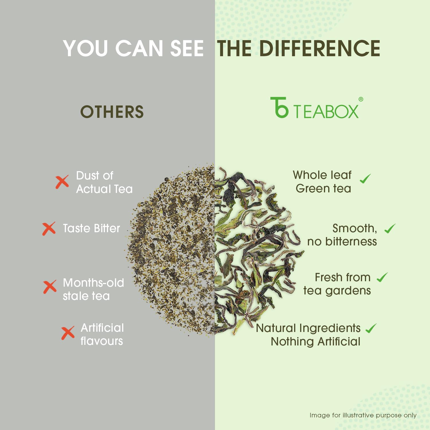 Teabox Darjeeling Green Tea | 25 Tea Bags with Whole Leaf Green Tea | Rich in Antioxidants | Smooth and Fresh Flavour | Low Caffeine 1