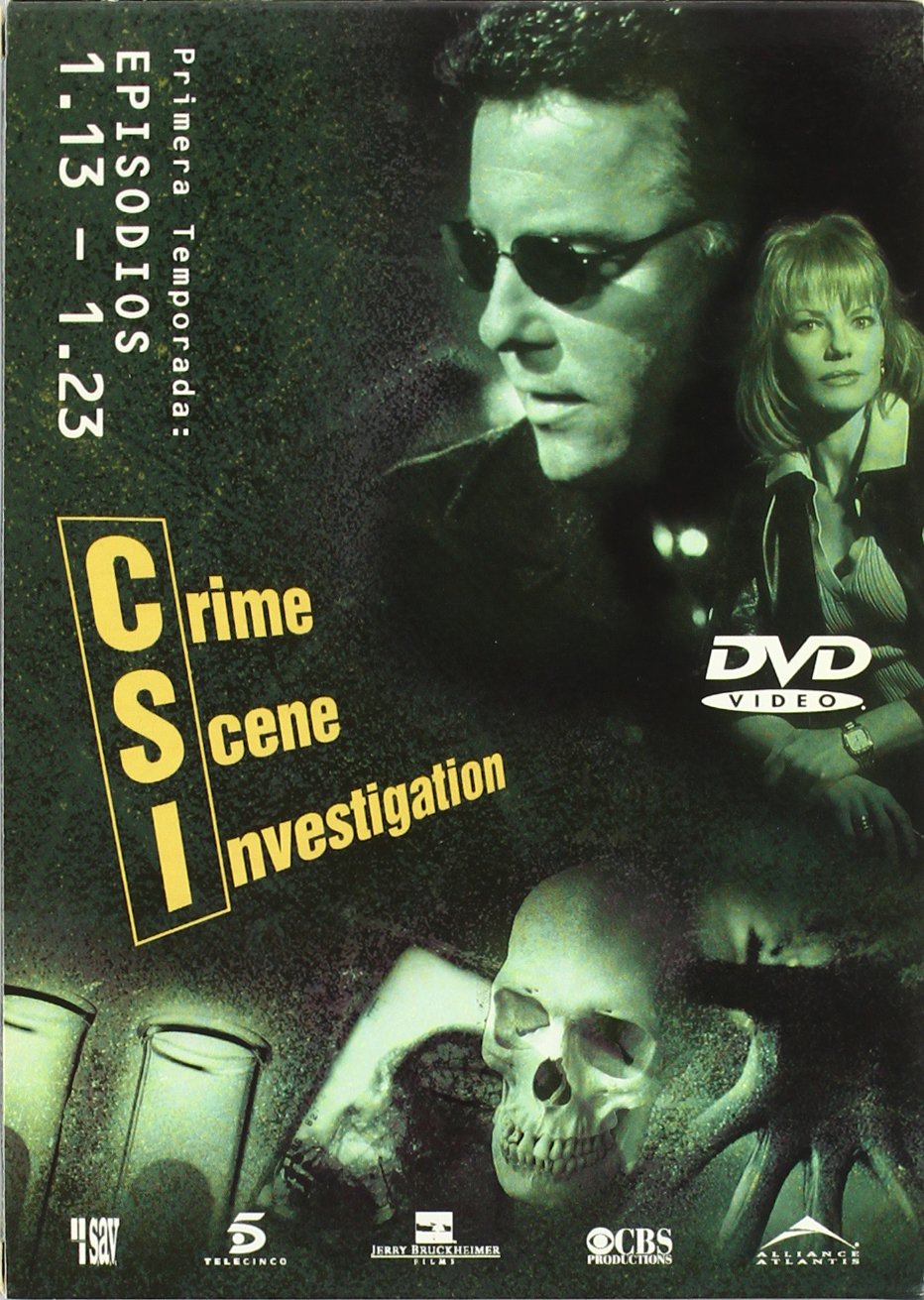 CSI Episodios 13 Al 23 1ª Temporada DVD para Noches de Maratón de Intriga y Suspenso