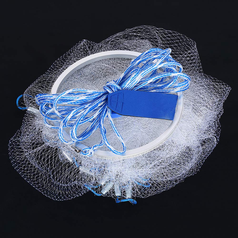 Snapklik.com : OTOEZ Fishing Net Cast Nets For Fishing 3Ft-8Ft Radius ...