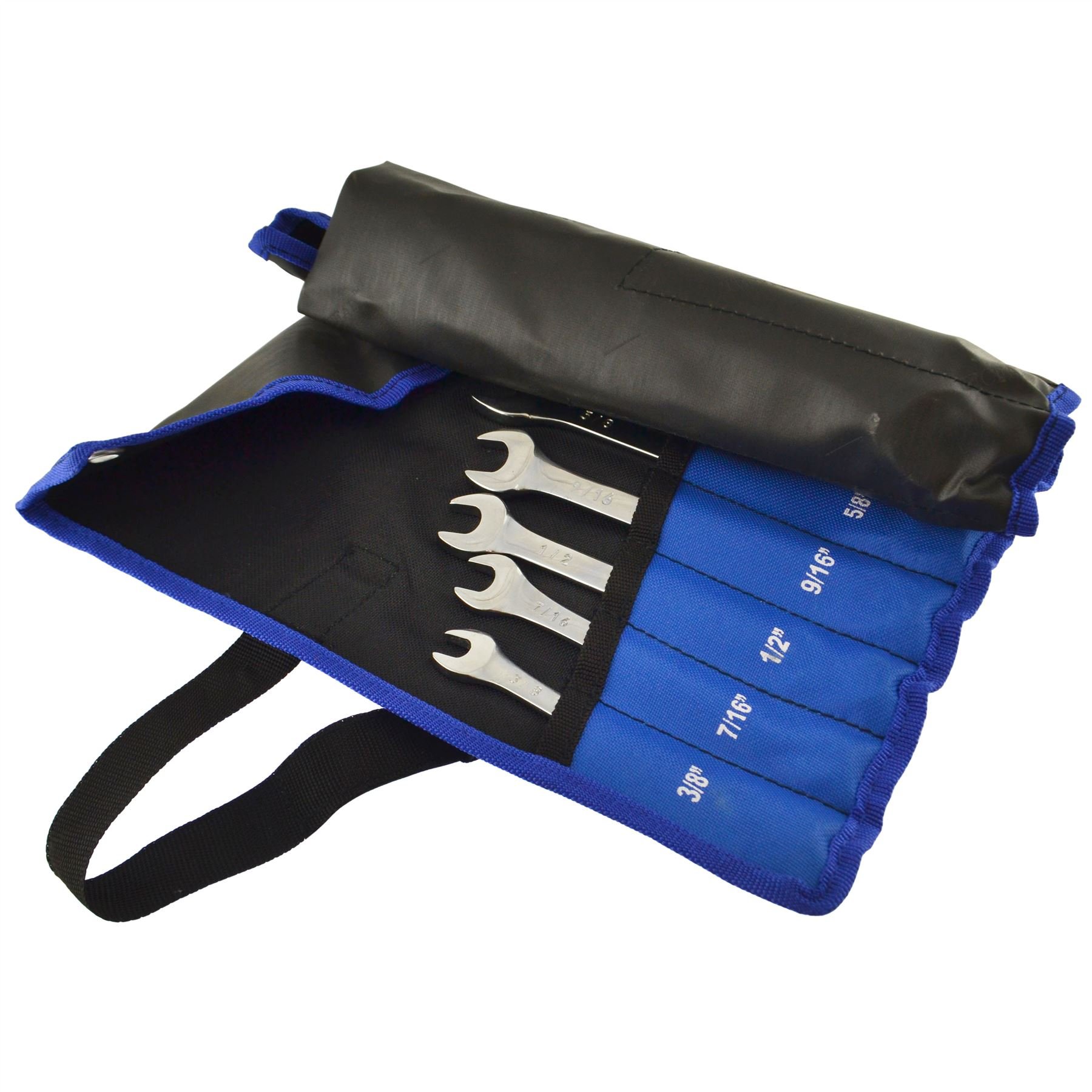 AB Tools AF Imperial combinacion SAE Llave Set 1/4" - 1" 12PC configurada