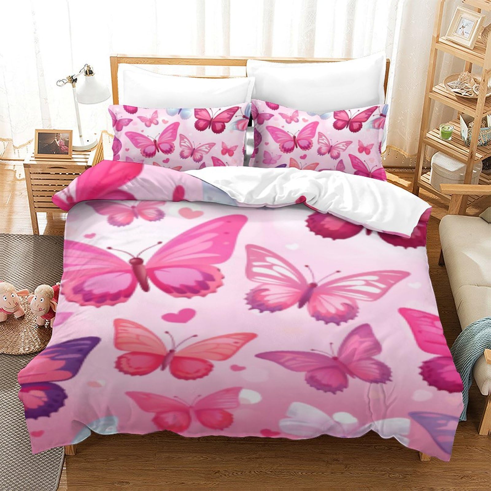Housse de couette papillon créez un cocon de douceur dans votre chambre