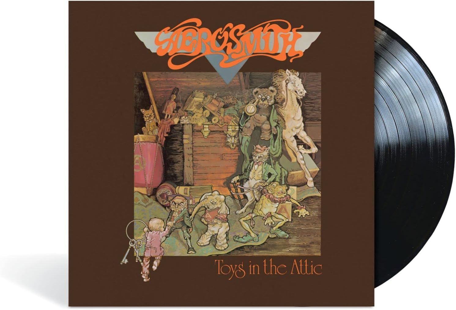 Toys In The Attic [LP] por Aerosmith — capa do álbum